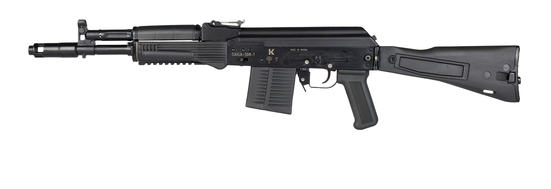 Карабин Сайга308-1  исп.46,ПЛС,ПР/СКЛ ПЛС. ДТ СК-308 КОМ46П