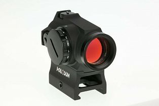 Коллиматор Holosun Micro точка 2МОА,12 подсв на Weaver/Picatinny+кроншт батарей лоток,алюм черный 12