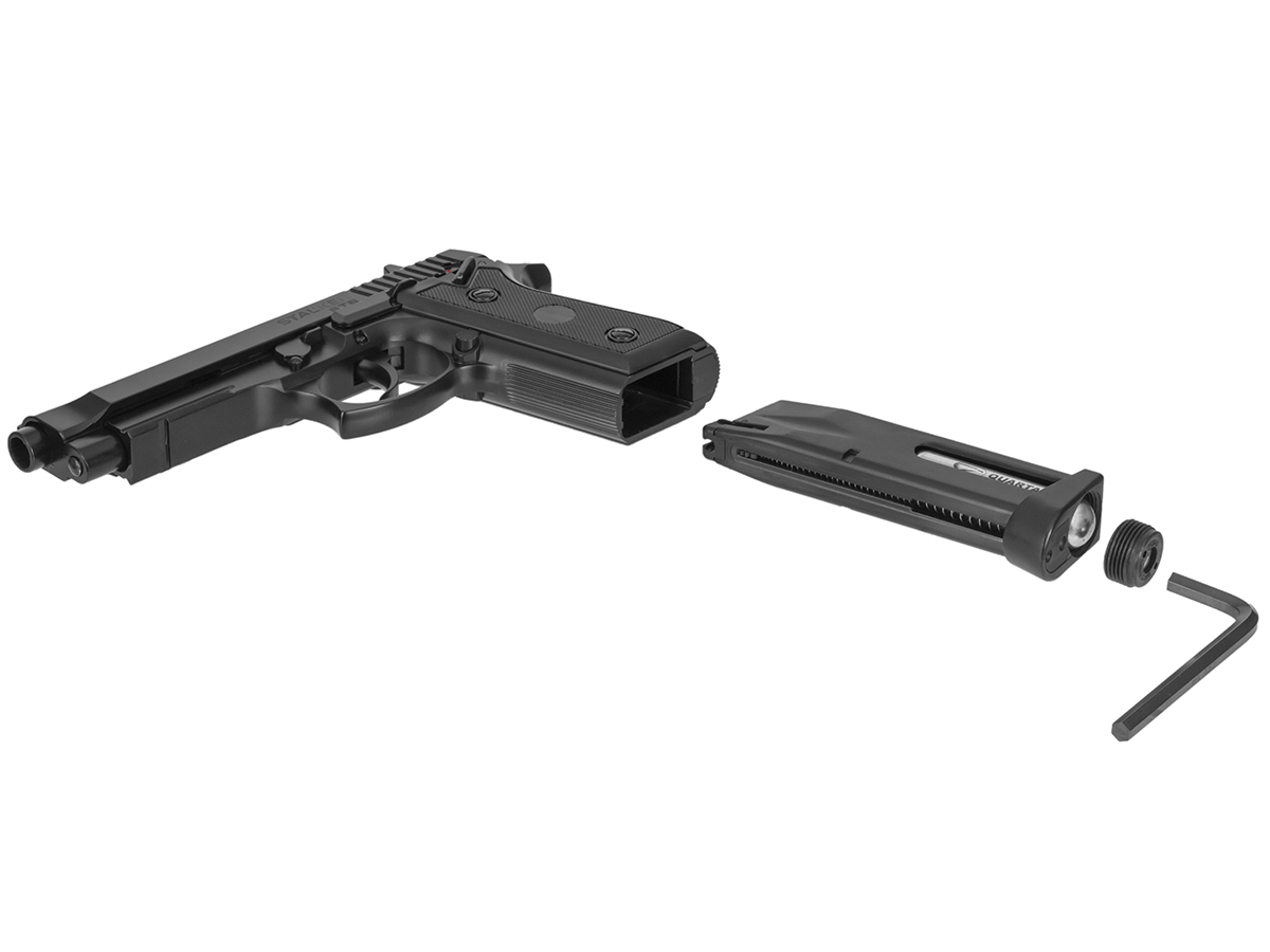 Пистолет пневм Stalker STB (Taures) RT92/Beretta к 4,5 металл,автоогонь,магаз.19 шариков,черный